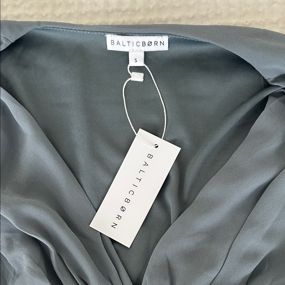 Baltic Born Long Sleeve Gray Dress - Picture 2 of 5